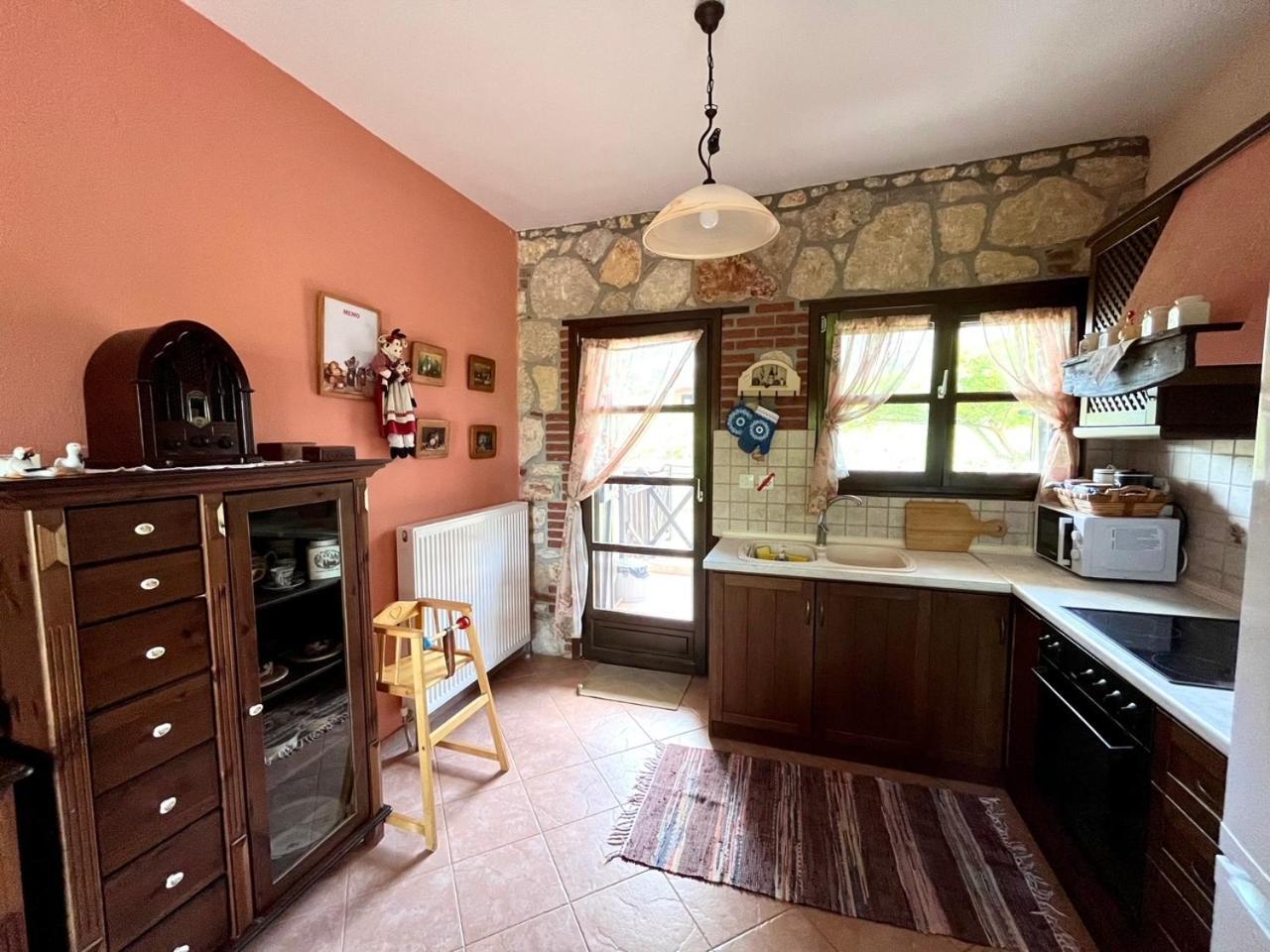Stone Villa Rokosini Vourvourou Exterior foto