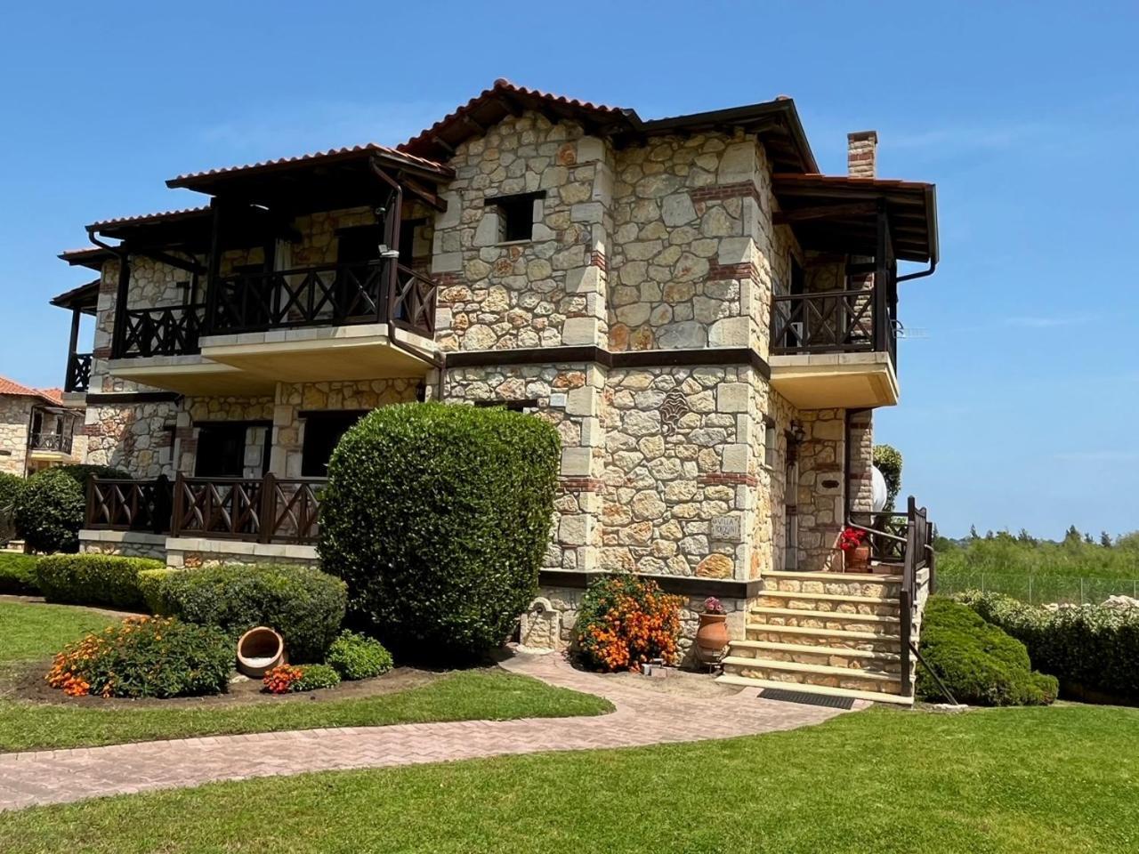 Stone Villa Rokosini Vourvourou Exterior foto